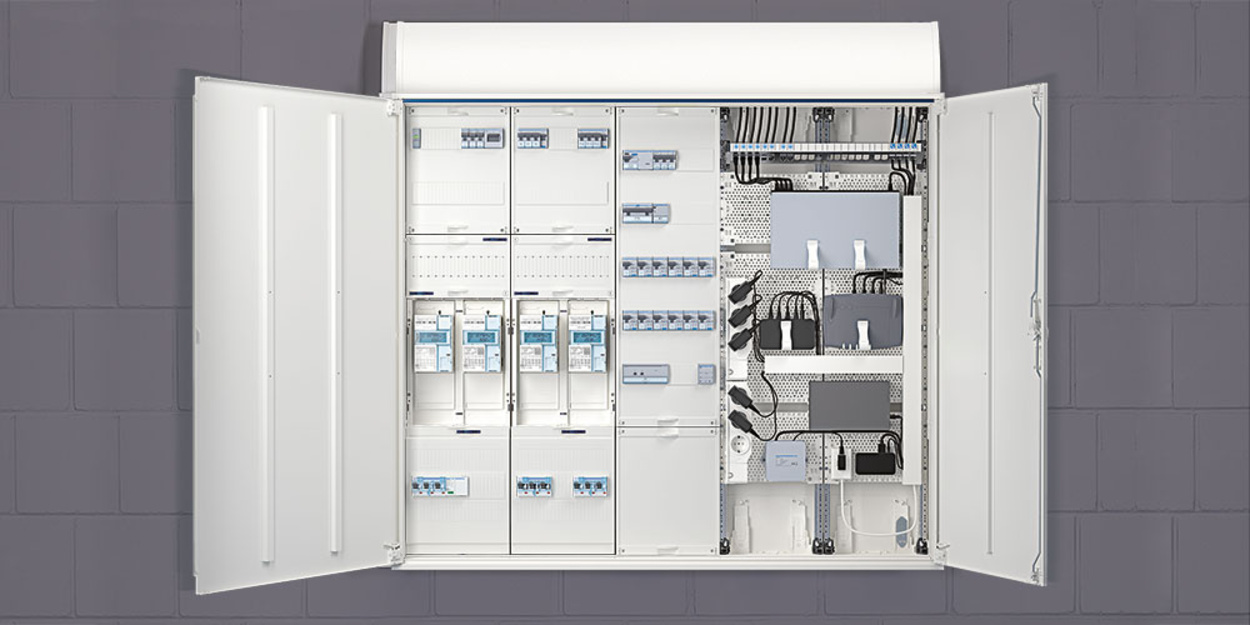 Technikzentrale bei Muster Elektro in Musterstadt