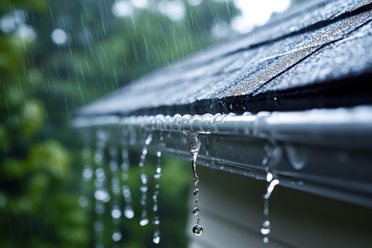 Regen­wasser­nutzung bei Muster Elektro in Musterstadt