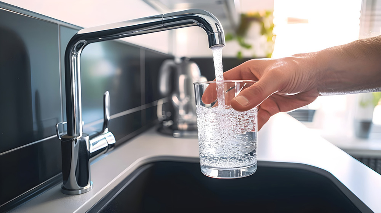 Trinkwasser­installation bei Muster Elektro in Musterstadt